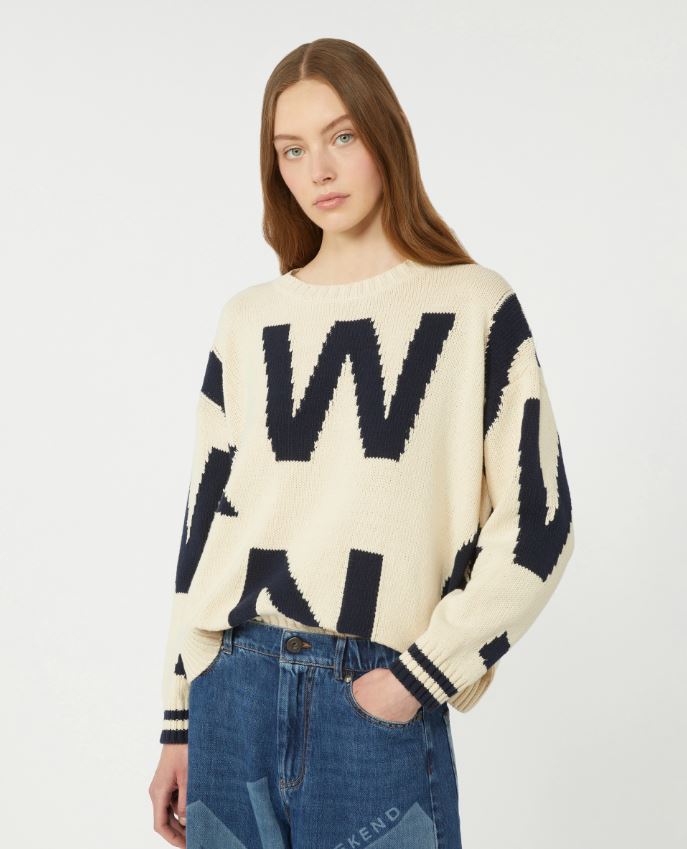 MAGLIA IN FILATO COTONE 2615361171WKDCELEBRE MAX MARA WEEKEND