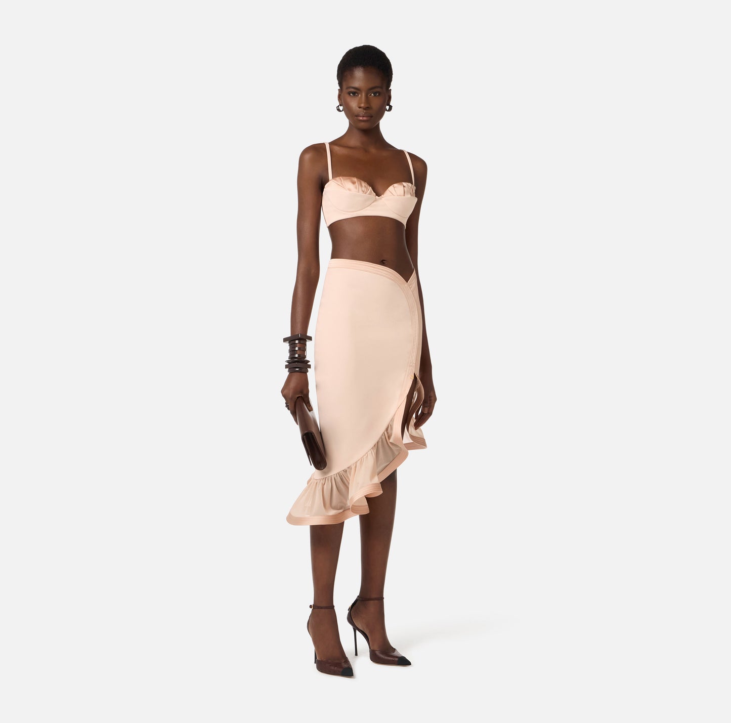 GONNA CON RUOGE GO18062E2 ELISABETTA FRANCHI