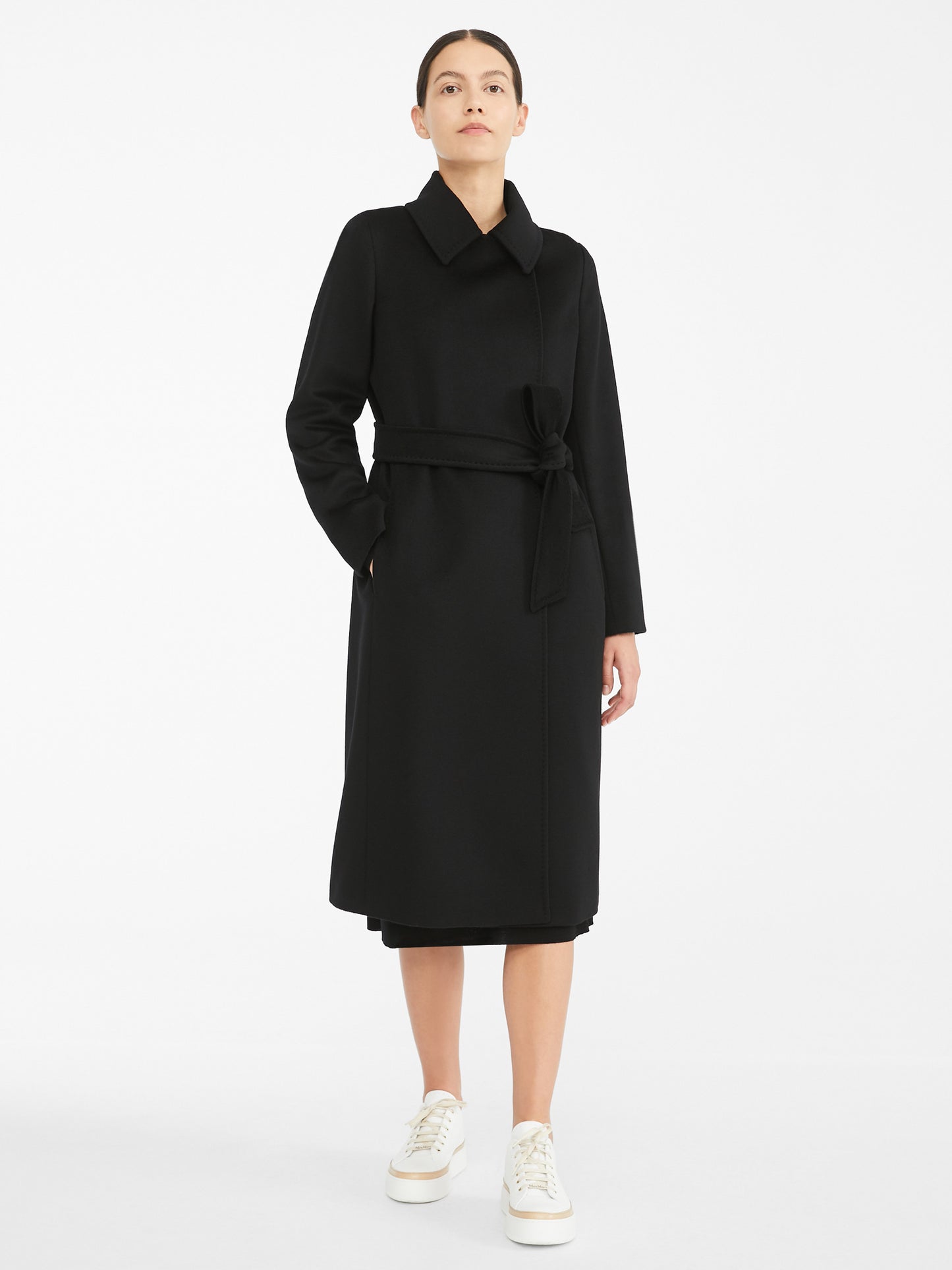 Cappotto lungo dalla silhouette a vestaglia Bcollag 2526016172  MAX MARA