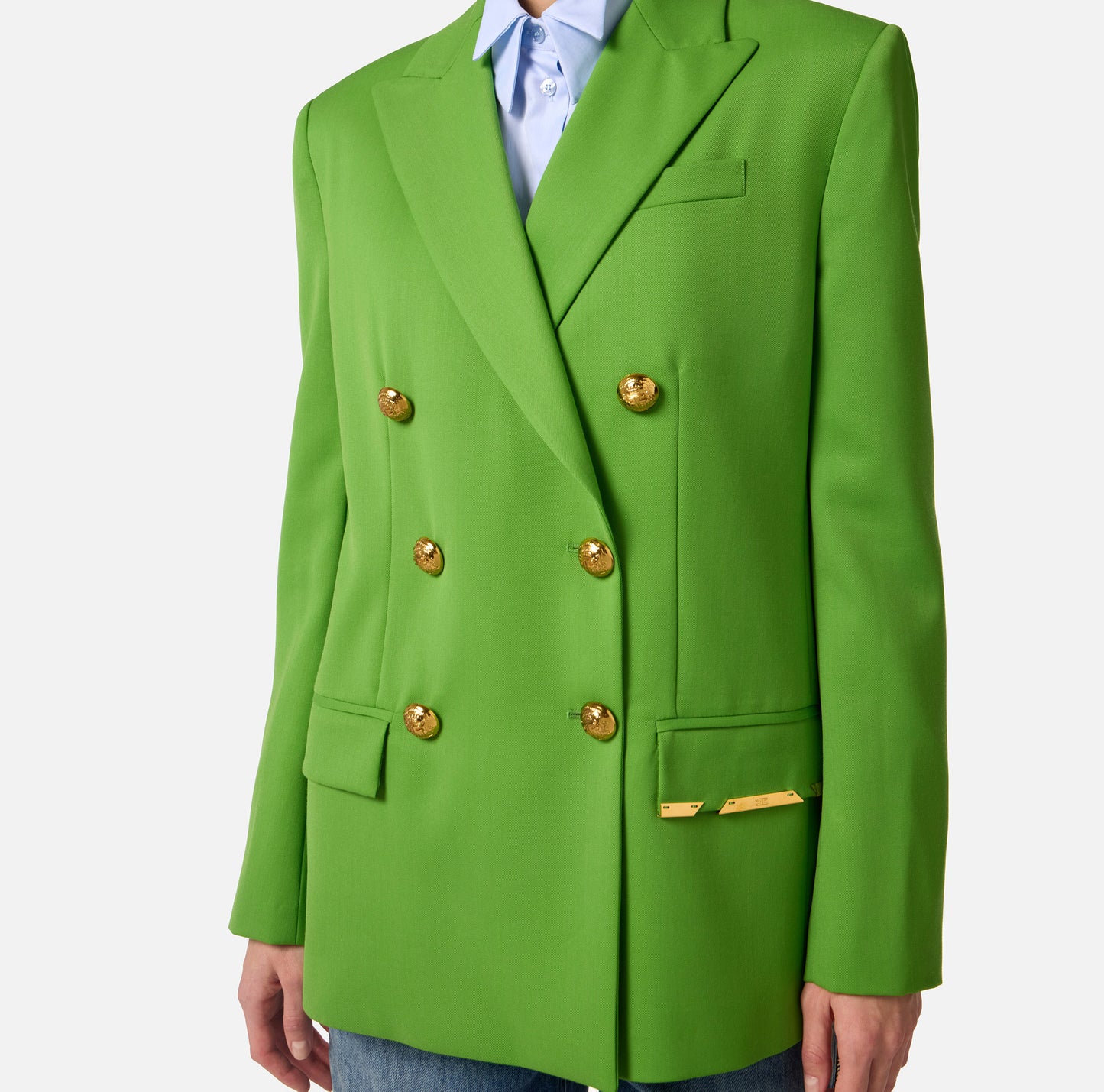 GIACCA IN FRESCO LANA ELISABETTA FRANCHI GI22061E2 P/E 26