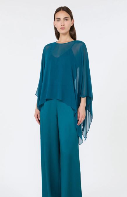 MANTELLINA IN GEORGETTE  MAX MARA 2626546013MSENEBBIE A/I 27