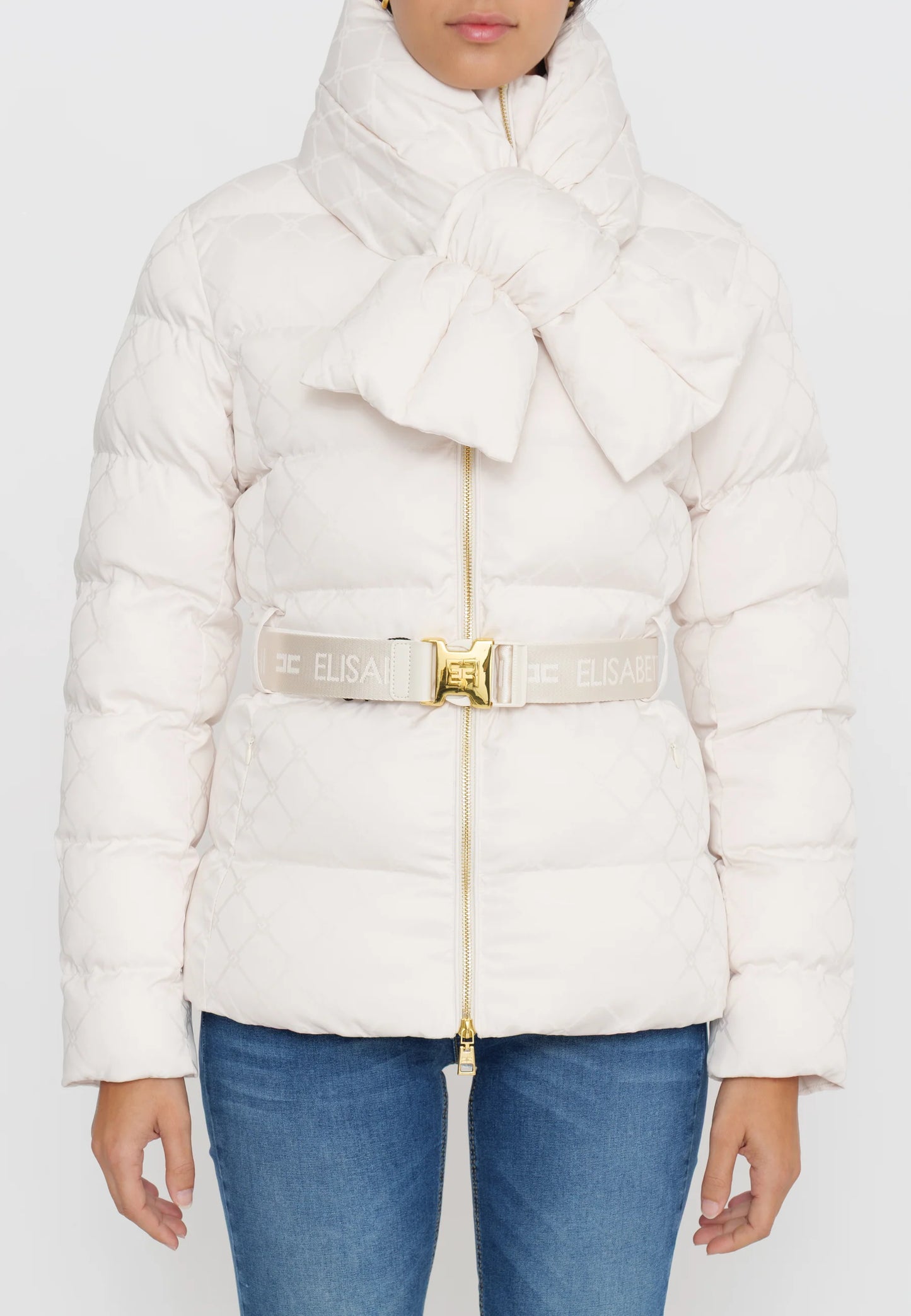 Piumino in tessuto vela ELISABETTA FRANCHI PI83D56E2