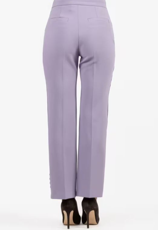 PANTALONI IN DOPPIO CREPE STRETCH ELISABETTA FRANCHI PA16861E3 P/E 26