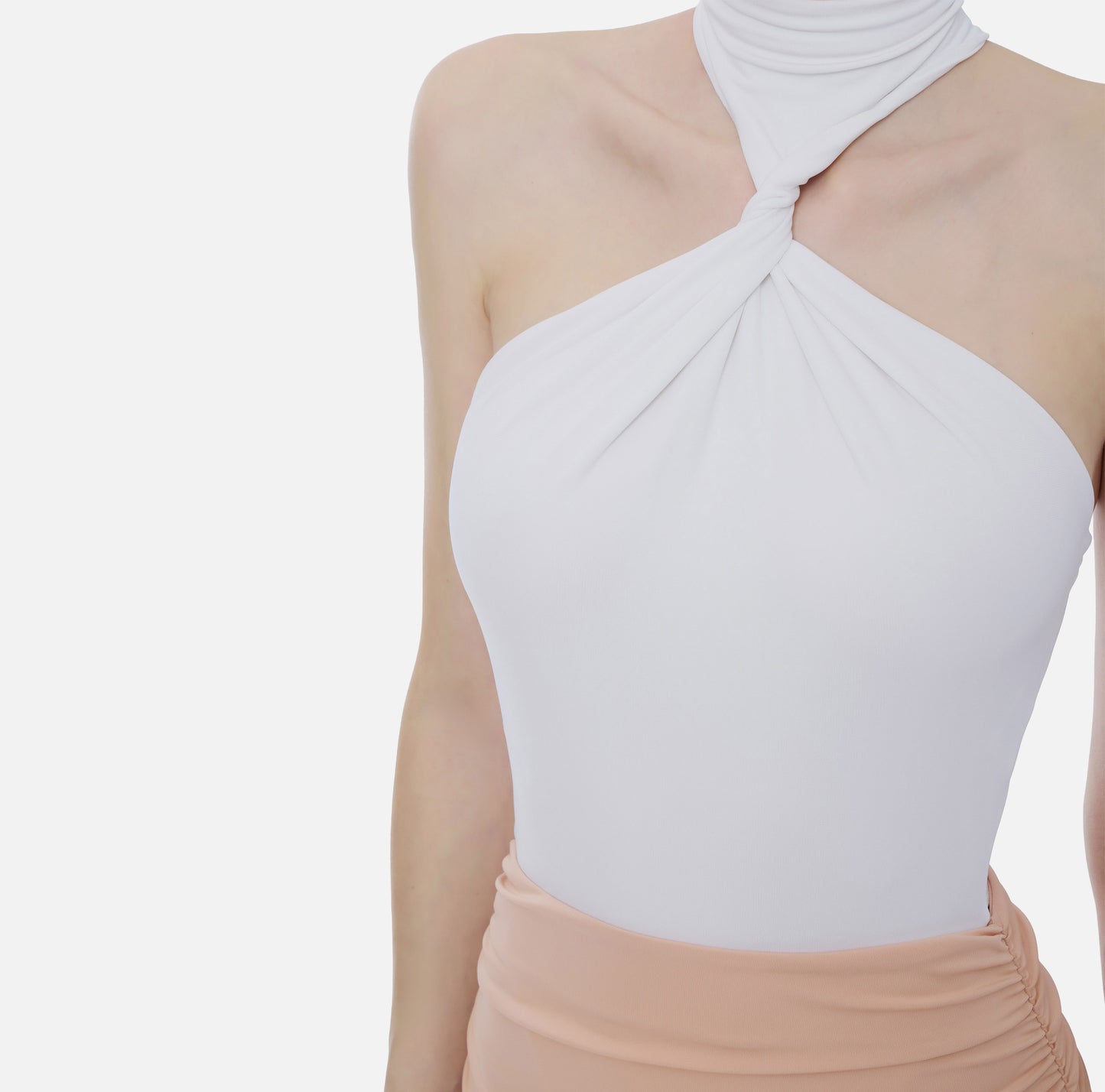 BODY IN JERSEY CREPE CON SGAMBATURA ALTA ELISABETTA FRANCHI BO03963E2 P/E 26