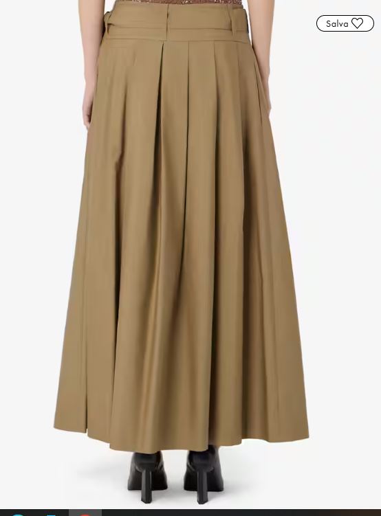 Gonna lunga Agiate max mara week end 2525106011