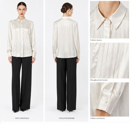 CAMICIA  MAX MARA STUDIO 2626116012MSTVONGOLA A/I 27