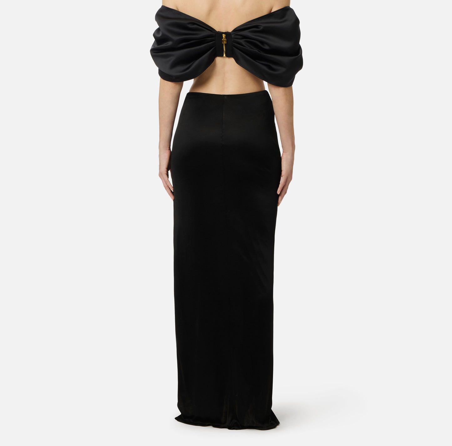 GONNA LUNGA IN JERSEY DI VISCOSA  ELISABETTA FRANCHI GO16661E2 P/E 26