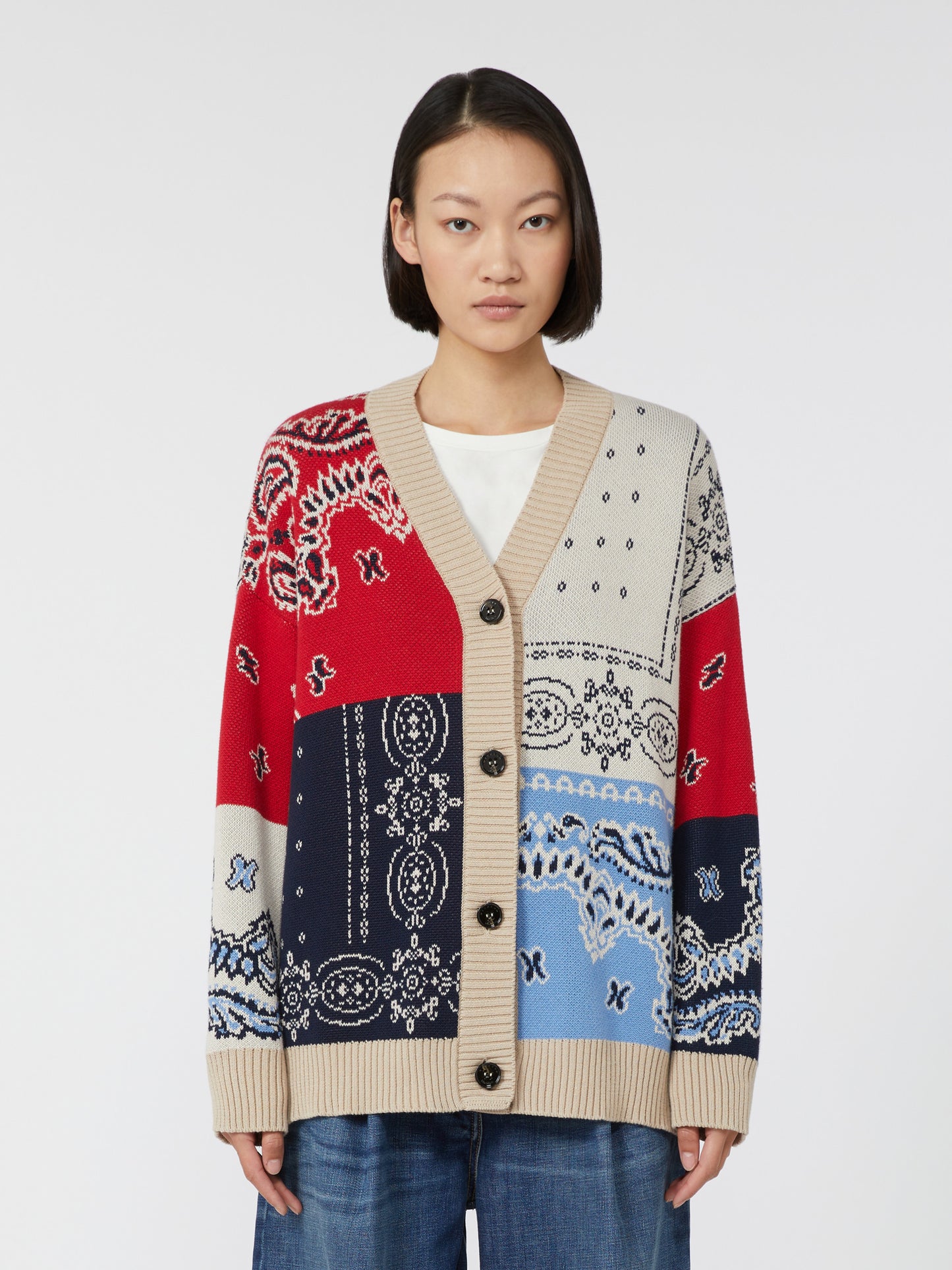 Cardigan lungo Baobab MAX MARA WEEKEND 2525346051