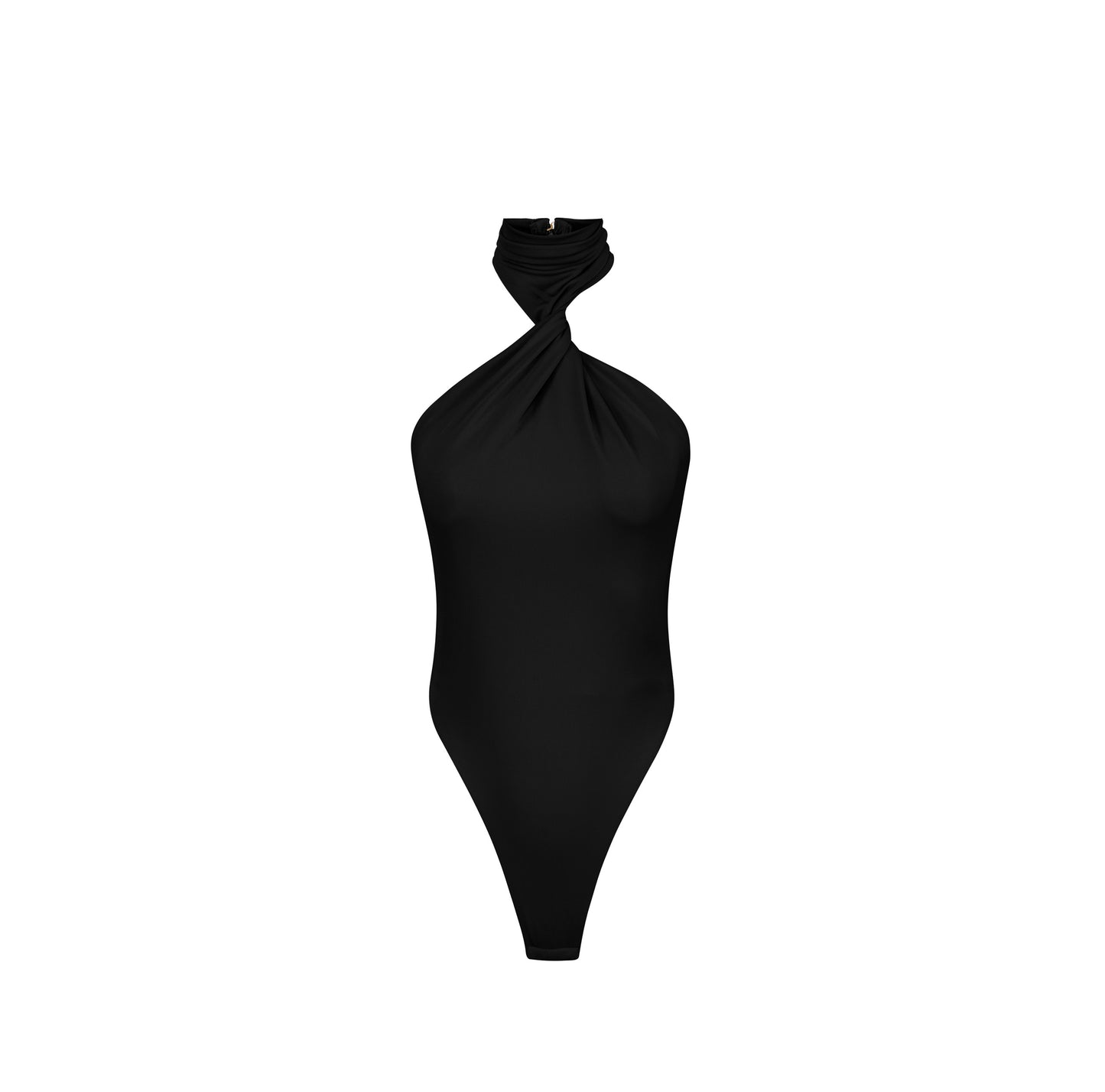 BODY IN JERSEY CREPE CON SGAMBATURA ALTA ELISABETTA FRANCHI BO03963E2 P/E 26