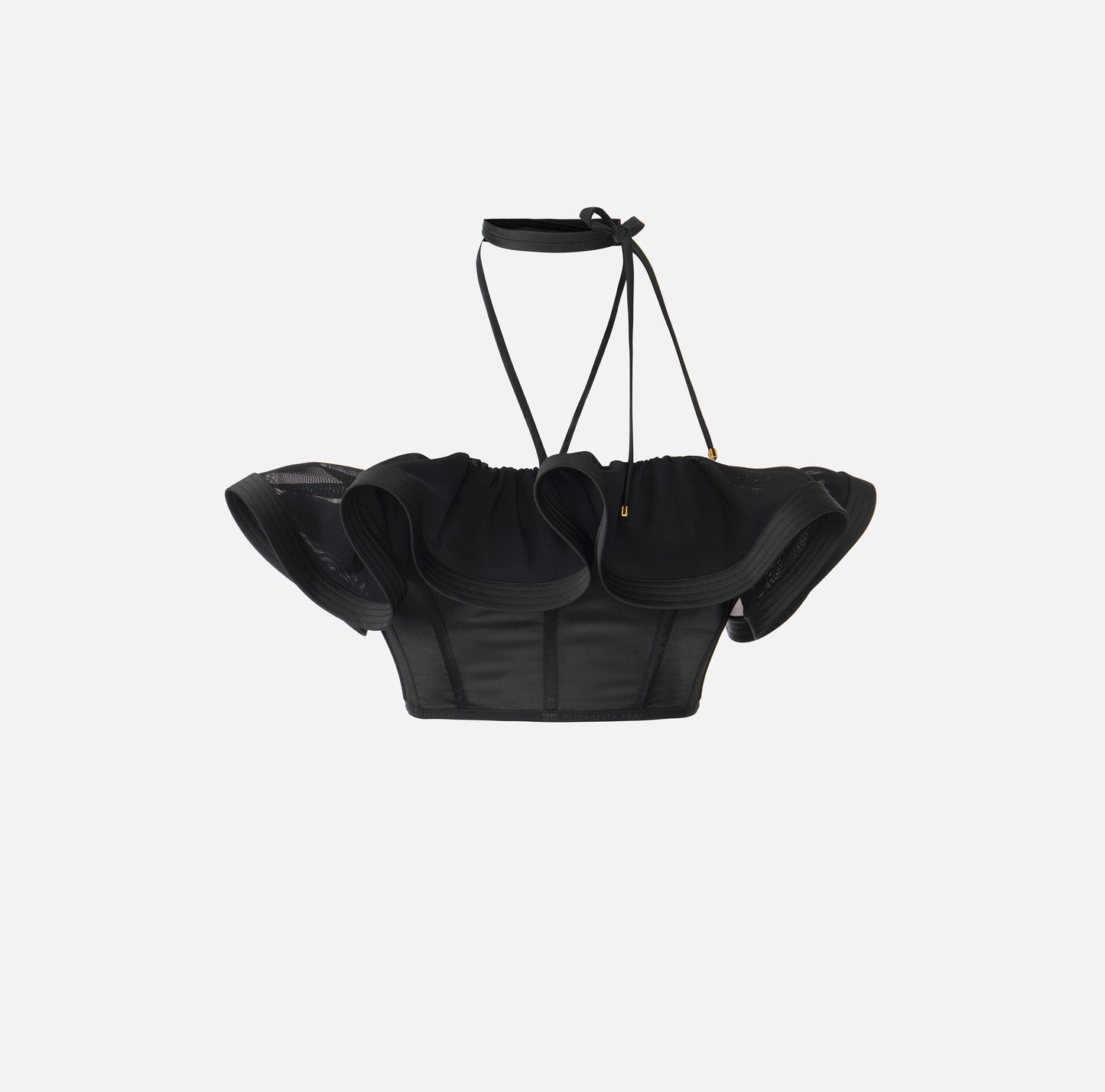 TOP A FASCIA REALIZZATO IN RASO LISABETTA FRANCHI TO03962E2 P/E 26