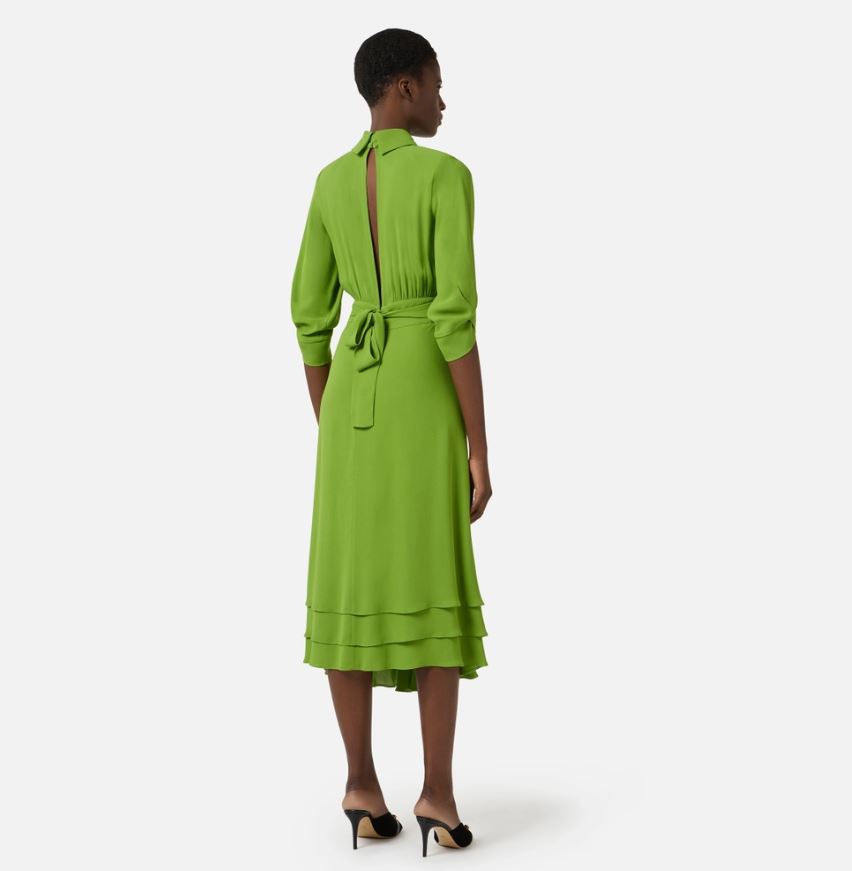 ABITO LUNGO IN GEORGETTE AB92361E2 ELISABETTA FRANCHI P/E 26