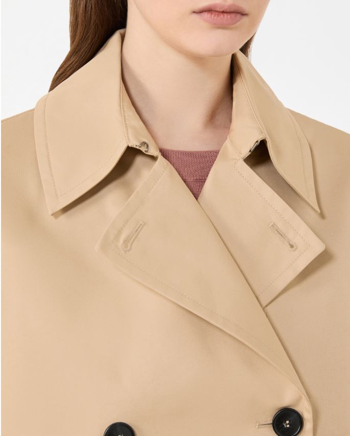TRENCH CORTO DOPPIOPETTO  MAX MARA WEEKEND 2615021051WKDBIGLIA P/E 26