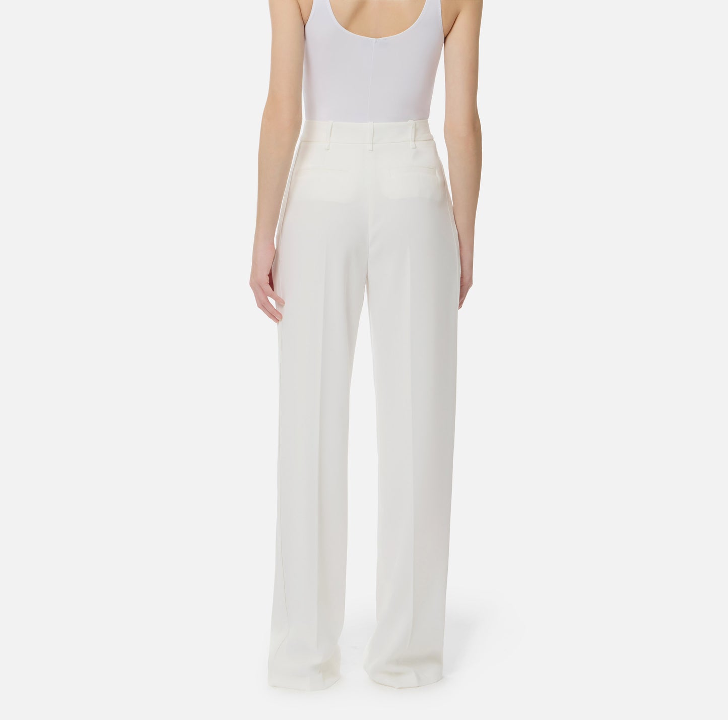 PANTALONI IN CREPE LEGGERO ELISABETTA FRANCHI PA16761E2 P/E 26