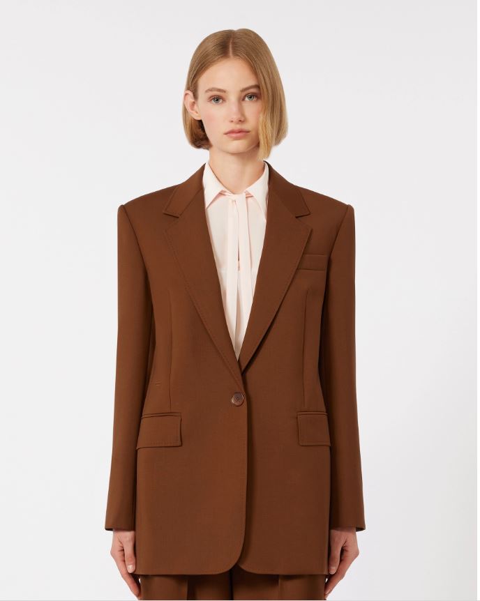 BLAZER  MONOPETTO IN TELA DI PURA LANA MAX MARA 2616041051MSTBALCO P/E 26