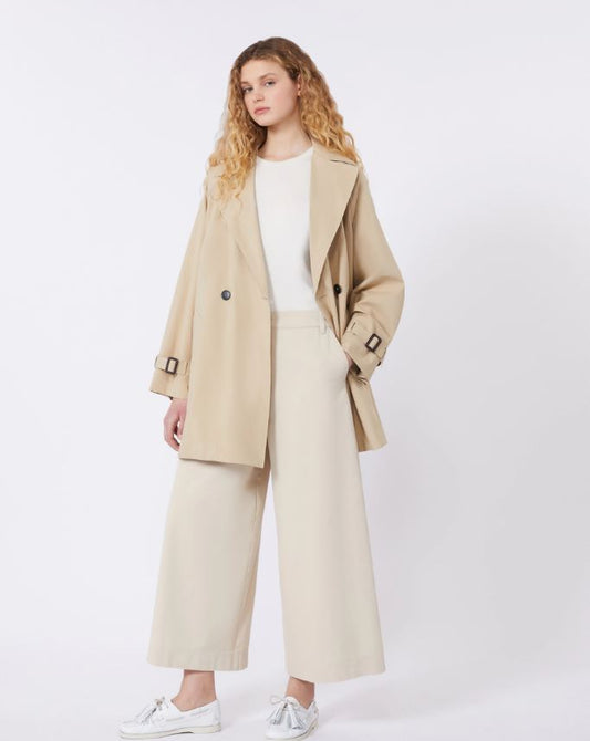 TRENCH CORTO IN TELA TECNICA ANTIGOCCIA MAX MARA WEEKEND 2615021031WKDOVATTA P/E 26