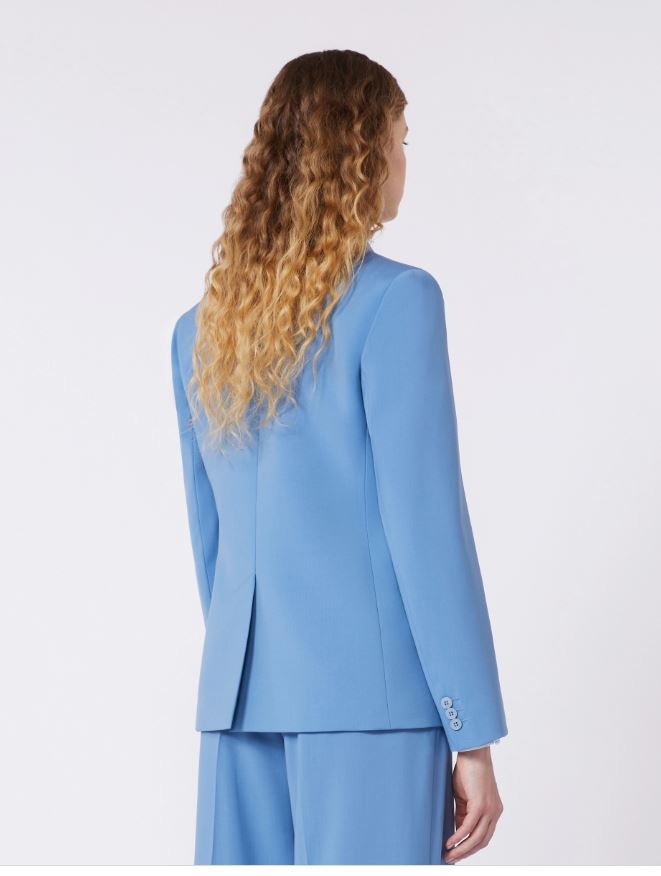 BLAZER MONOPETTO CON DETTAGLI MAX MARA WEEKEND 2615041071WKDLAMINE P/E 26
