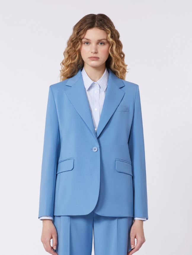 BLAZER MONOPETTO CON DETTAGLI MAX MARA WEEKEND 2615041071WKDLAMINE P/E 26