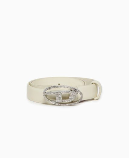 CINTURA IN VERA PELLE CON FIBBIA OVALE DIESEL J02524 KXBLR  P/E 26