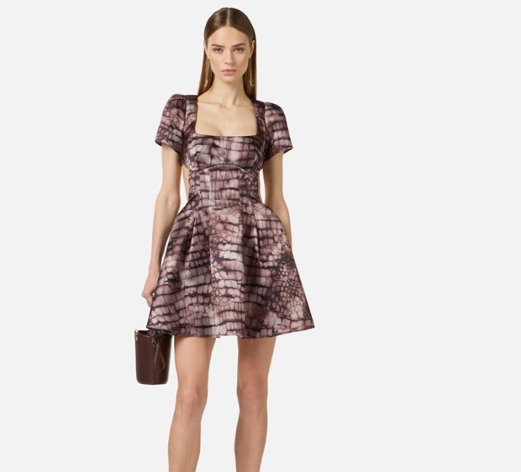 ABITO CORTO DUCHESSE AB89561E2 ELISABETTA FRANCHI P/E 26