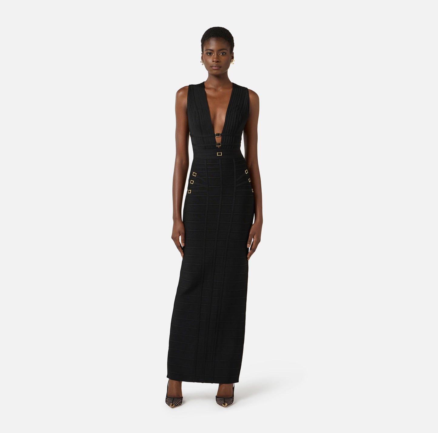 ABITO DA SERA IN MAGLIA  ELISABETTA FRANCHI AM32D62E1 P/E 26
