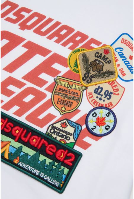 T-SHIRT IN COTONE DSQUARED2 Q3165 P/E 26