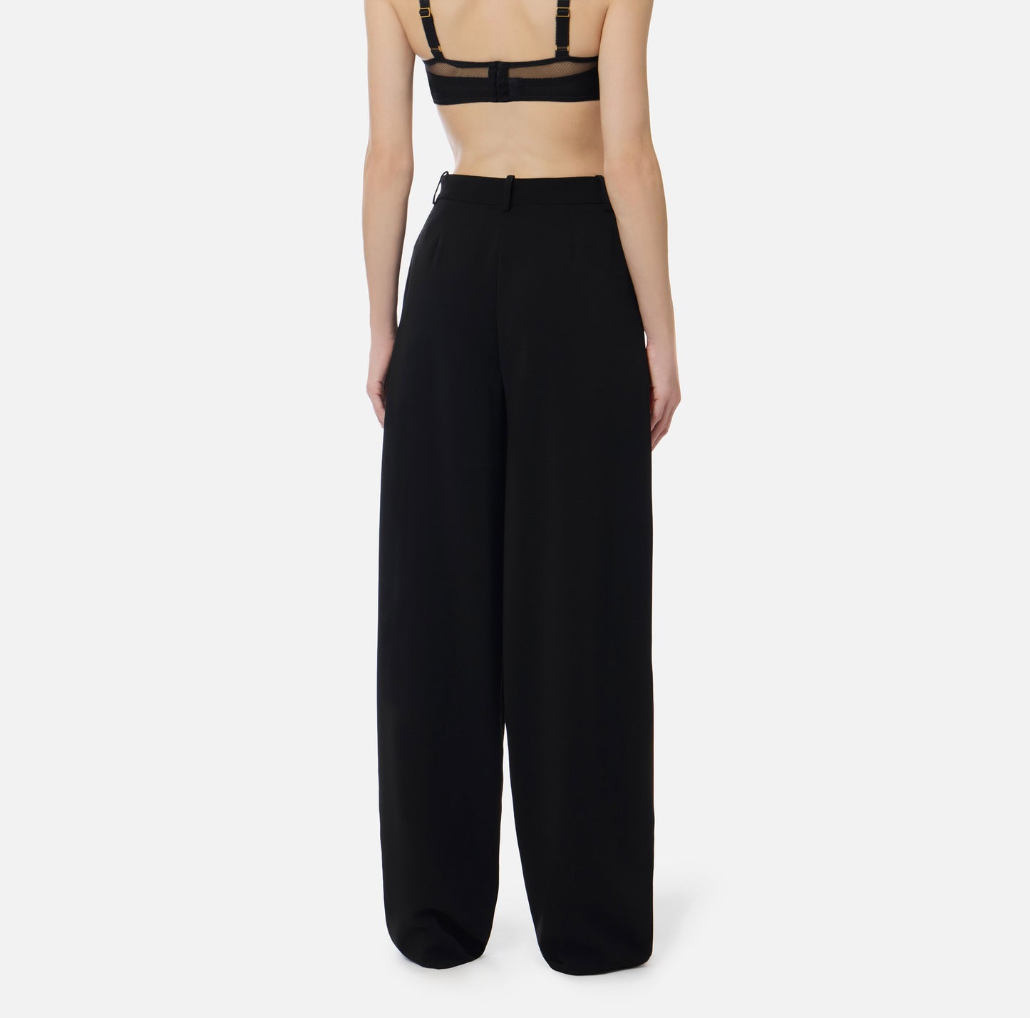 PANTALONE IN CREPE LEGGERO ELISABETTA FRANCHI  PA17861E2 P/E 26