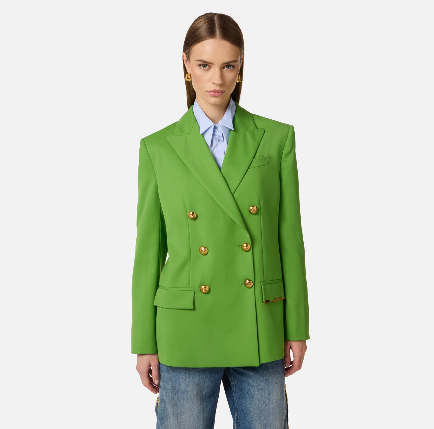 GIACCA IN FRESCO LANA ELISABETTA FRANCHI GI22061E2 P/E 26