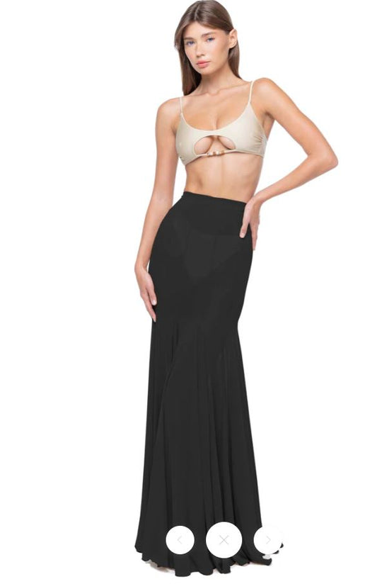 SS25165 - abbigliamento -gonna shirley-SAND