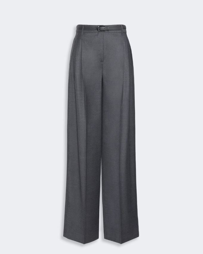 PANTALONE IN FLANELLA DI LANA MAX MARA 2626136032MSTLAGO A/I 27