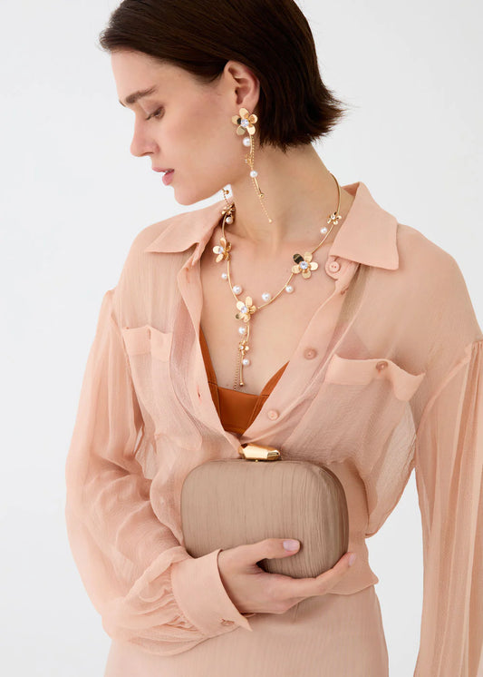 POCHETTE NADINE PLISSE' NALI GMPC0040 P/E 26
