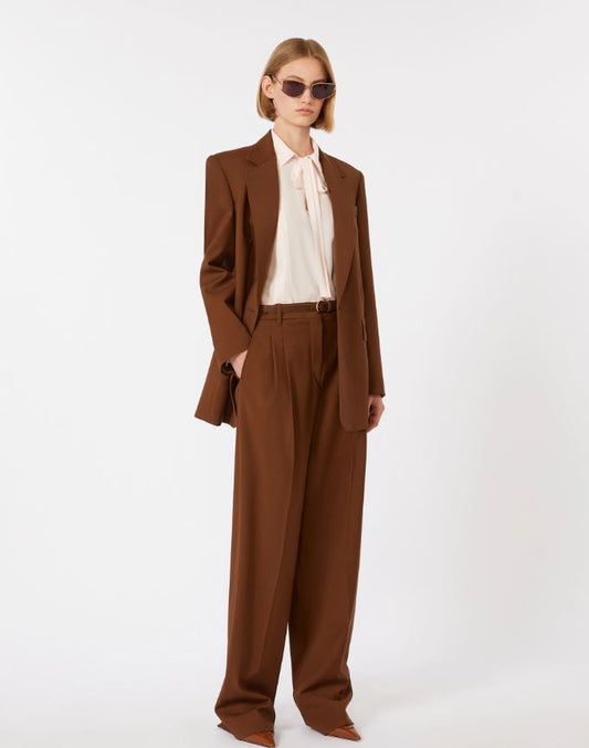 BLAZER  MONOPETTO IN TELA DI PURA LANA MAX MARA 2616041051MSTBALCO P/E 26